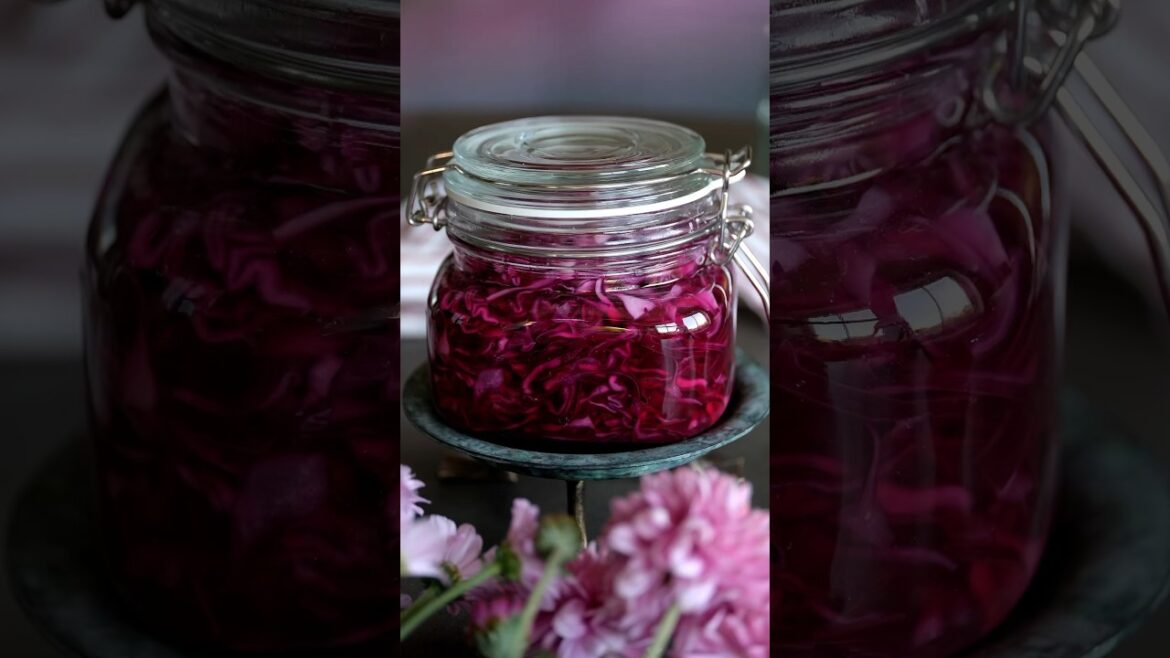 QUICK-PICKLED RED CABBAGE