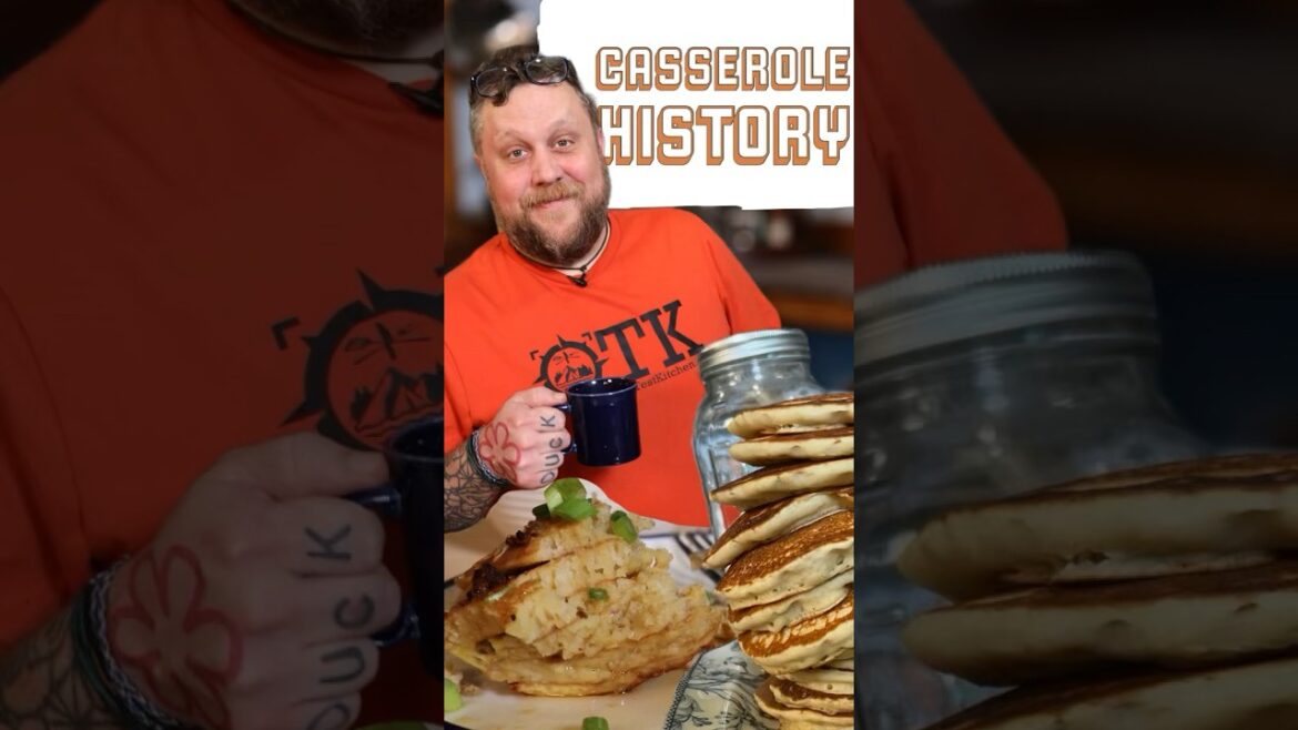 The History of Casseroles | A Pancake Casserole #shortscooking