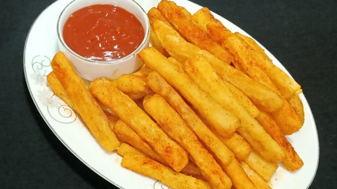 New Style Crispy French Fry Recipe! Its So Delicious! Potato French Fries Recipe At Home! Potato Rcp