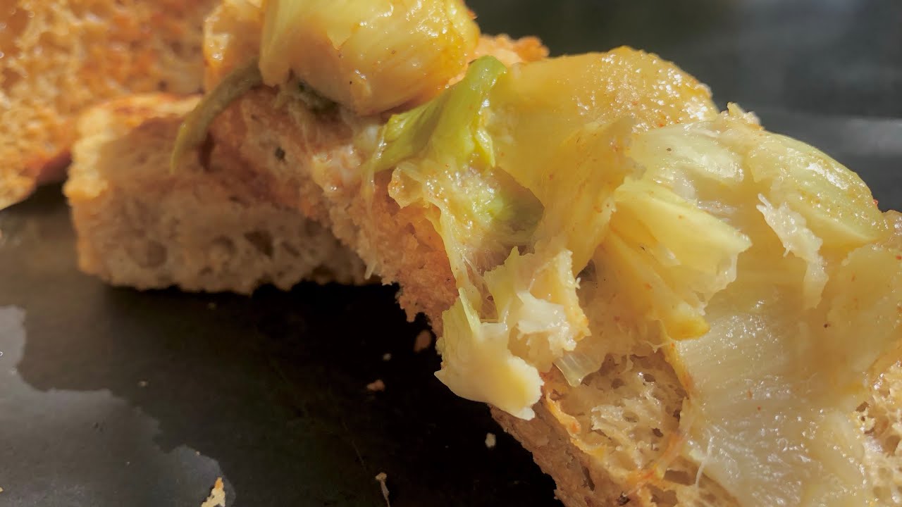 Garlic confit recipe, on the stove, in a pan in 5 minutes, no oven