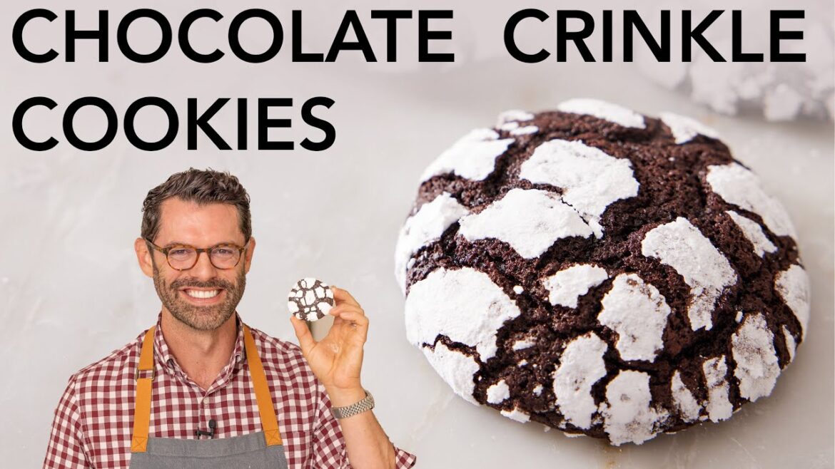 Easy Chocolate Crinkle Cookies Recipe Easy Chocolate Crinkle Cookies Recipe