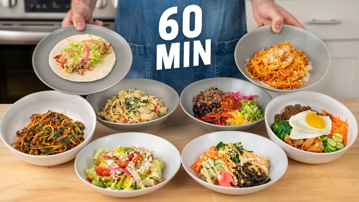 How I Cook 20 Craveable Meals in 1 HOUR