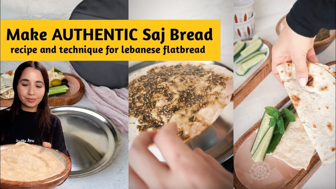 Make authentic Lebanese Saj bread