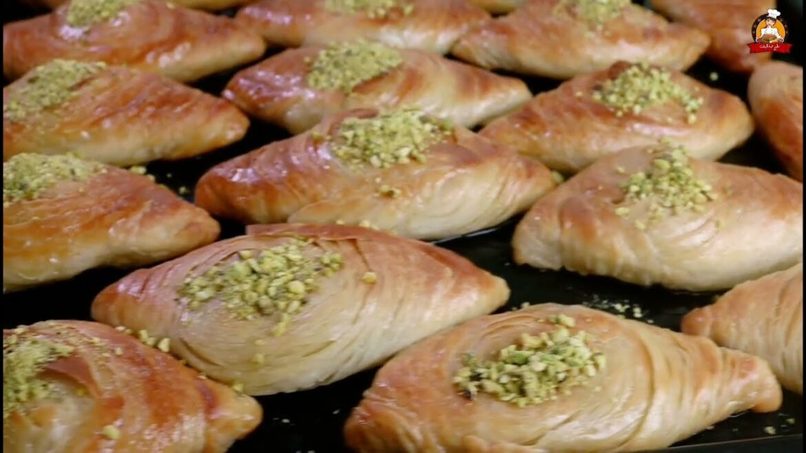 شعيبيات ادلبية مع طريقة عمل القشطة | Galaktoboureko recipe شعيبيات ادلبية مع طريقة عمل القشطة | Galaktoboureko recipe