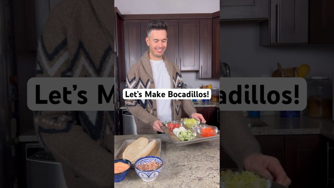 Moroccan Style Bocadillos with Tuna:  An Iconic Sandwich #moroccanfood #moroccan #bocadillos #recipe