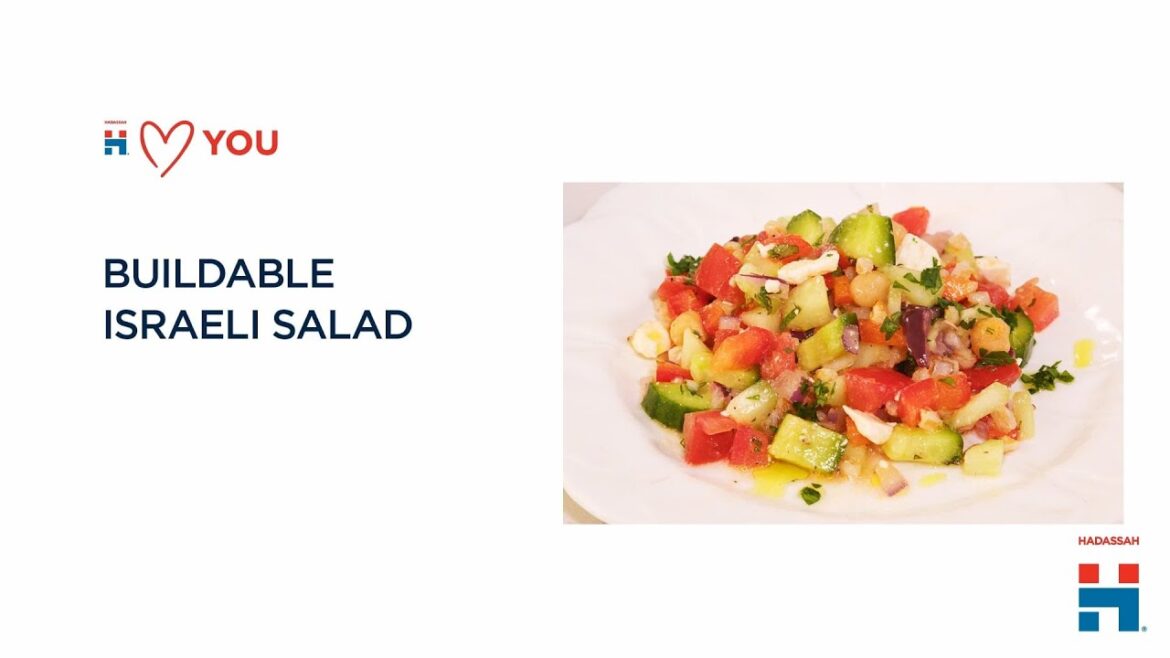 Buildable Israeli Salad