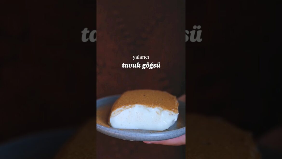 Yalancı Tavuk Göğsü Tarifi #tavukgöğsü #sütlütatlilar #kısıkateşreels #tatlıtarifleri Yalancı Tavuk Göğsü Tarifi #tavukgöğsü #sütlütatlilar #kısıkateşreels #tatlıtarifleri
