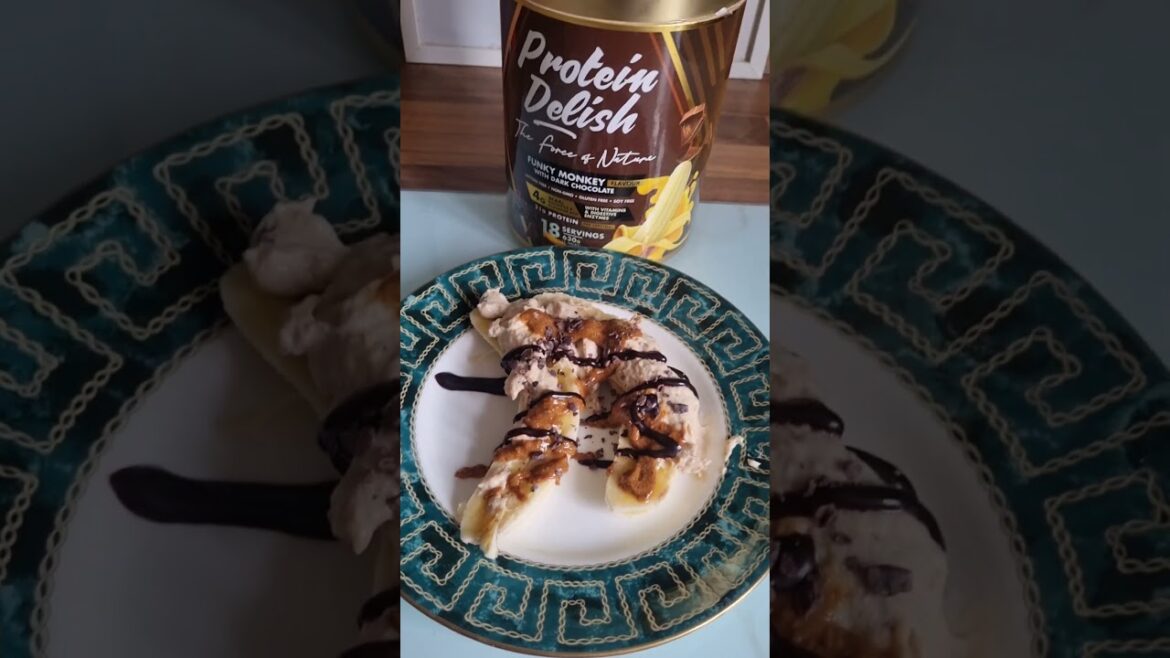protein banana split recipe
