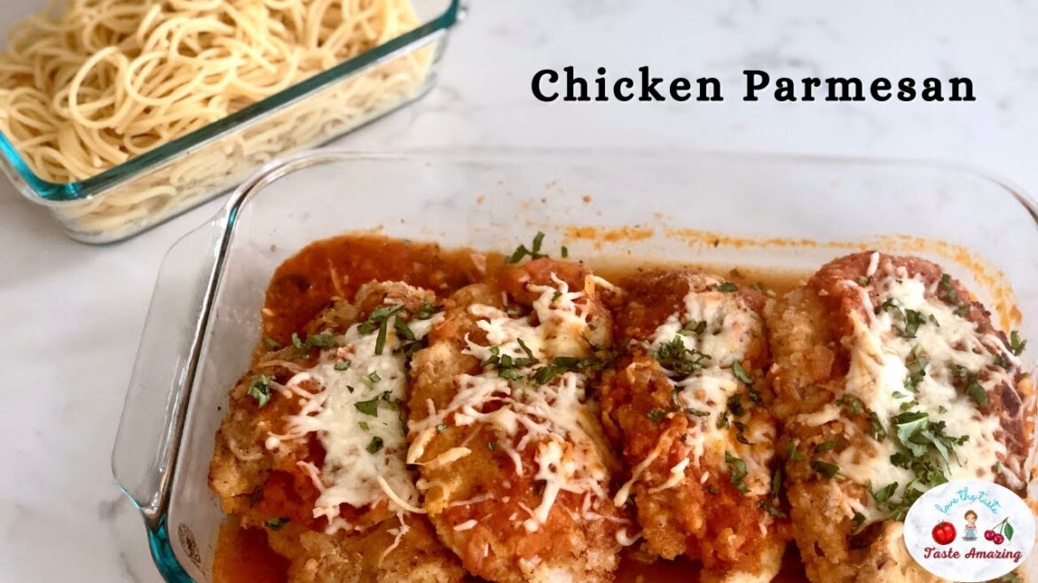 Chicken Parmesan Recipe | Best Chicken Parm Recipe | Chicken Parmigiana | Baked Chicken Parmesan