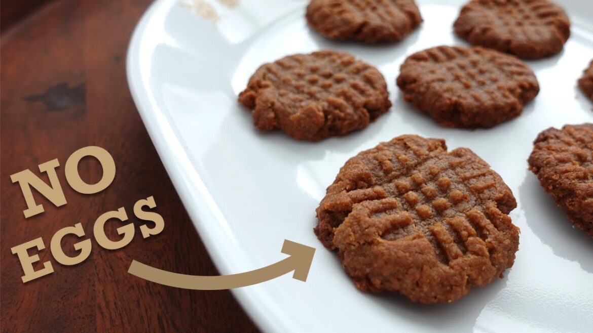 Easy Peanut Butter Cookies | NO EGGS and dairy free! Easy Peanut Butter Cookies | NO EGGS and dairy free!