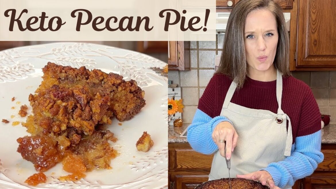 Keto Pecan Pie from a NON-Keto recipe! Traditional pecan pie turned Keto! Keto Pecan Pie from a NON-Keto recipe! Traditional pecan pie turned Keto!