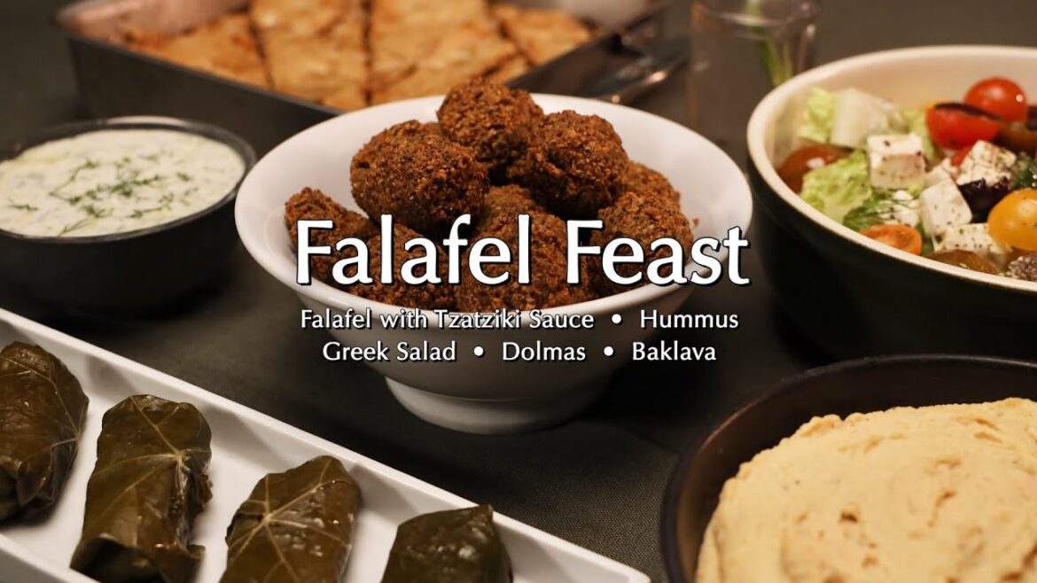 Falafel Feast! ~ Dinner Party Tonight Falafel Feast! ~ Dinner Party Tonight