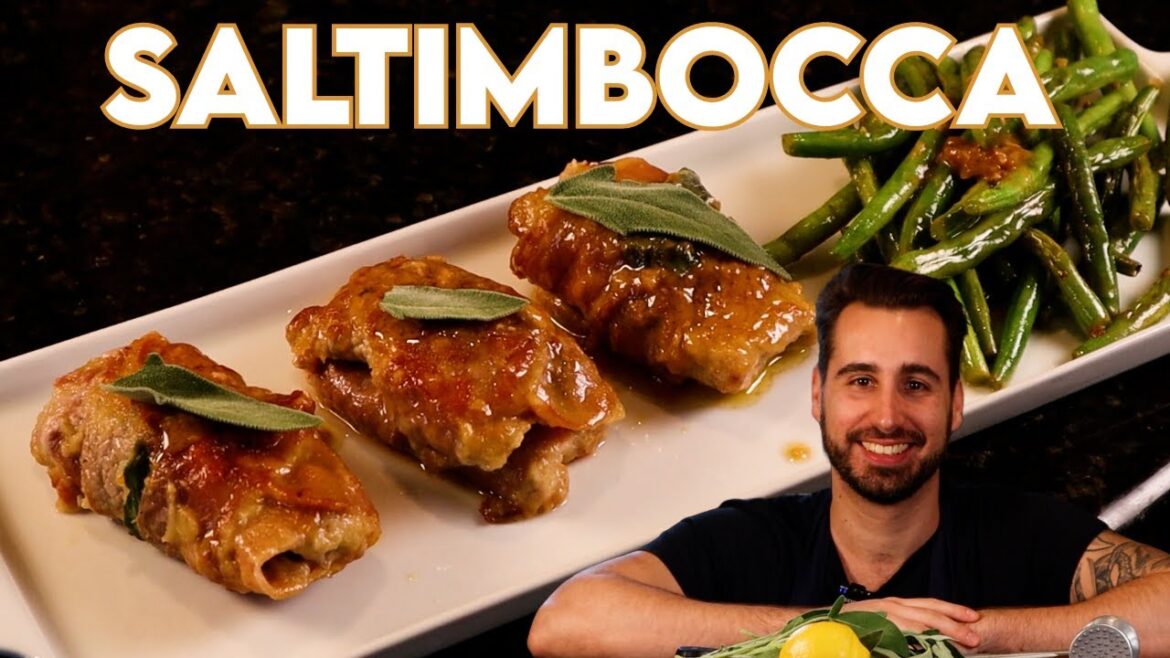 THE BEST ITALIAN DISH EVER | VEAL SALTIMBOCCA