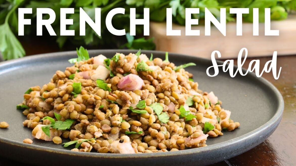 HIGH PROTEIN French Lentil Salad | Healthy Recipes for Vegans and Vegetarians | Low Carb HIGH PROTEIN French Lentil Salad | Healthy Recipes for Vegans and Vegetarians | Low Carb