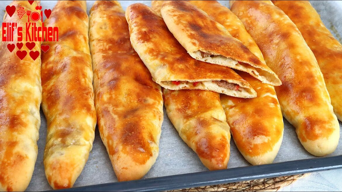 Homemade Minced Meat Pide Recipe: Step by Step