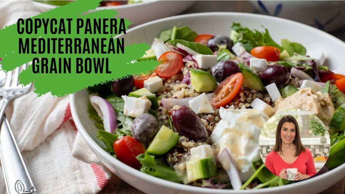 Copycat Panera Mediterranean Grain Bowl