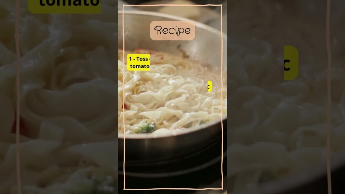 Delicious Caprese Pasta Salad Recipe You Can't Resist! #dishoftheday #cooking #chefathome #shorts