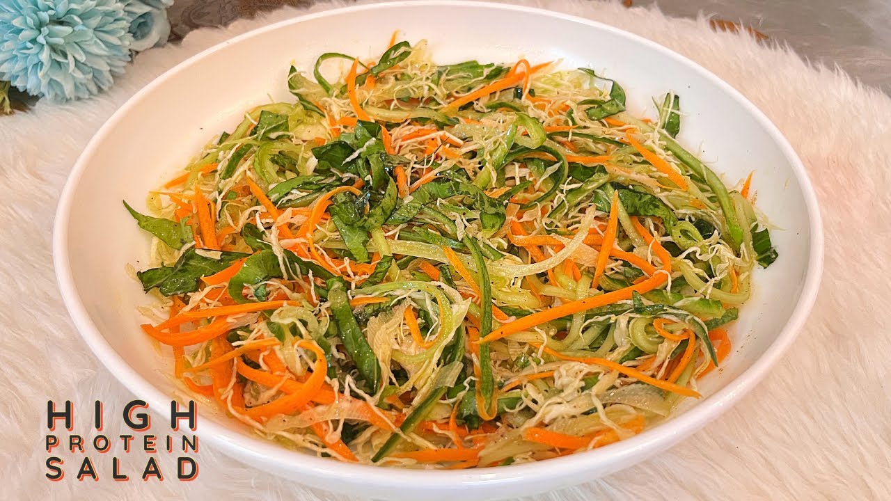 Julienne Salad Recipe in 10 Minutes | Super Easy & Quick Healthy Salad