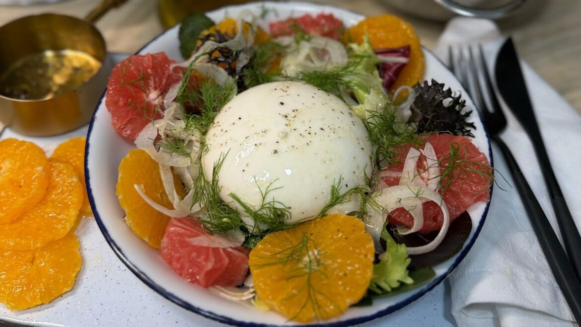 Discover the Magic of Citrus Fennel Burrata Salad #recipe Discover the Magic of Citrus Fennel Burrata Salad #recipe
