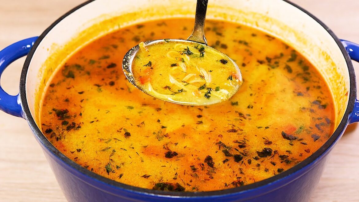 Turkish Soup in 30 Minutes! It is so delicious that you will cook it at least once a week.