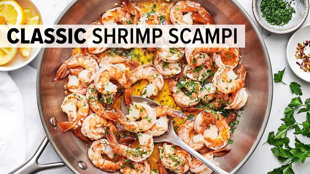 SHRIMP SCAMPI | An Easy 10-Minute Dinner Recipe!
