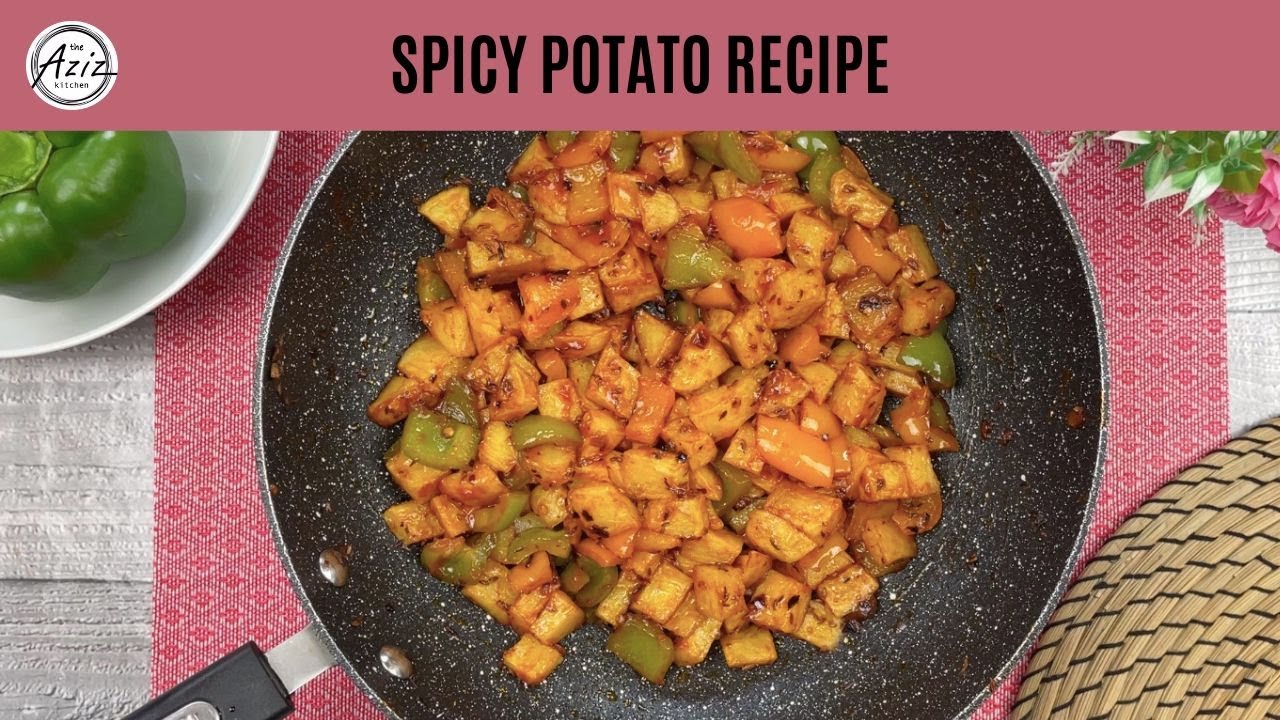 Spicy Potato Recipe • How To Make Fried Potatoes • Garlic Potato Recipe