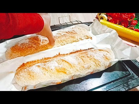 I learned this method in a restaurant! BAGUETTE Recipe that everyone is