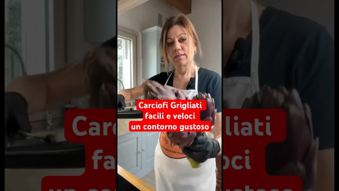 Carciofi Grigliati Facili e Veloci un Contorno Gustoso #shorts #carciofi Carciofi Grigliati Facili e Veloci un Contorno Gustoso #shorts #carciofi