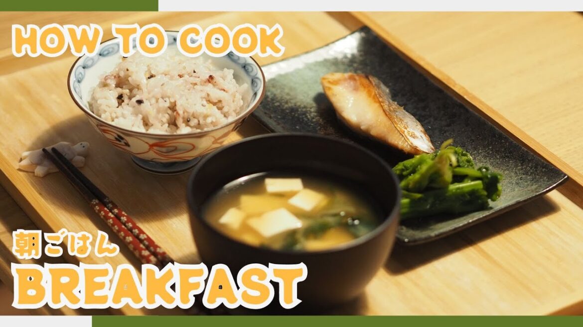 Traditional Japanese Breakfast Recipe: Mirin-Glazed Fish, Miso Soup & Ohitashi Traditional Japanese Breakfast Recipe: Mirin-Glazed Fish, Miso Soup & Ohitashi