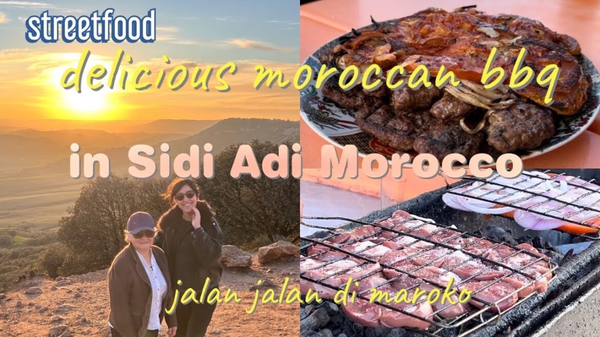 Delicious Moroccan Bbq Kofta In The Streets Of Sidi Adi Village - Morocco