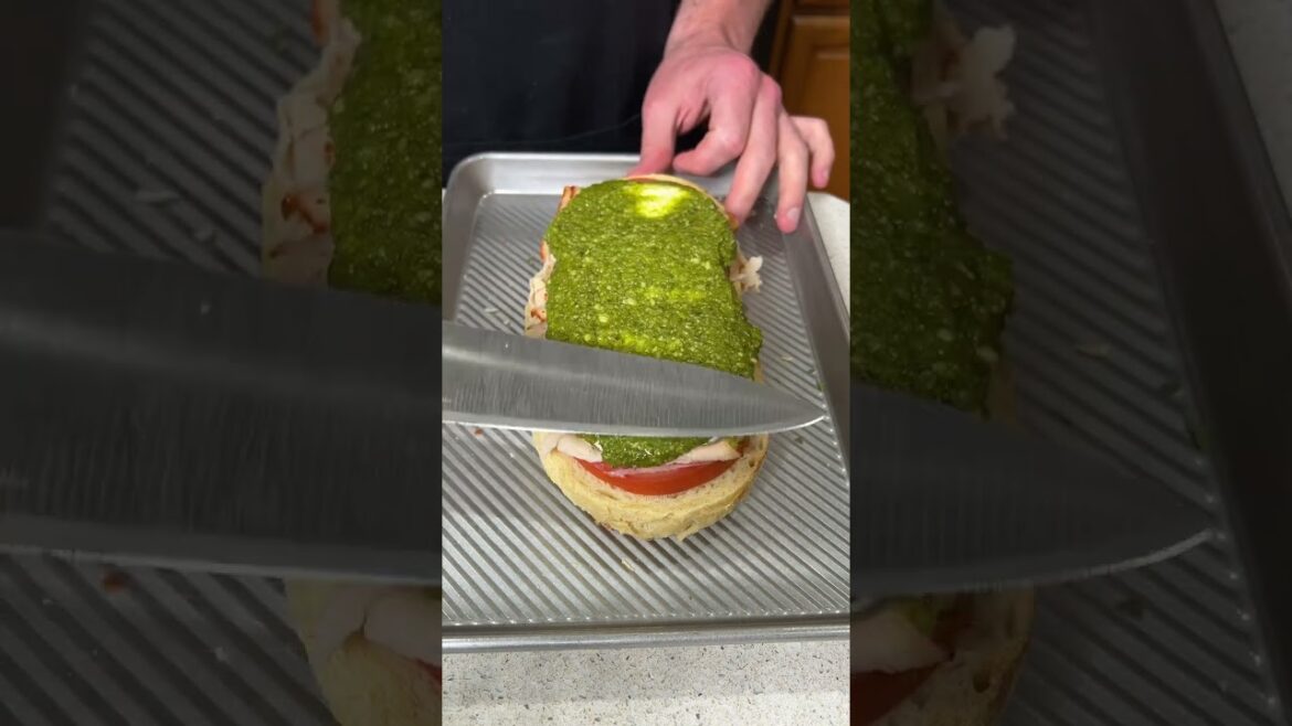 Italian chicken Parmesan sandwich recipe ￼