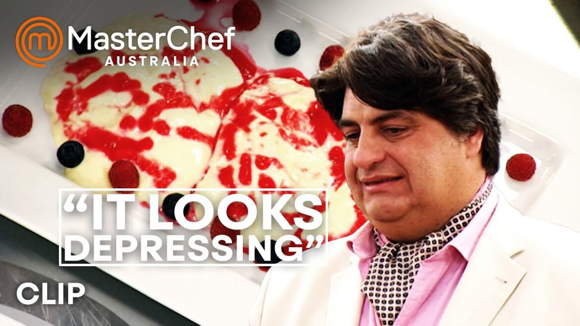 Panna Cotta Puddle | MasterChef Australia | MasterChef World Panna Cotta Puddle | MasterChef Australia | MasterChef World