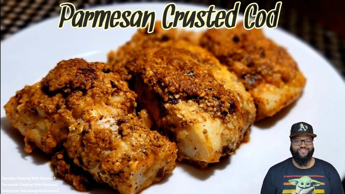 Parmesan Crusted Cod | Keto | Low Carb | Cooking With Thatown2