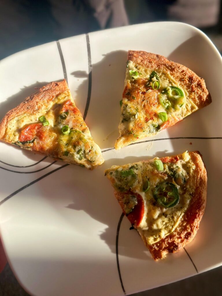 Keto pizza! Honestly amazing