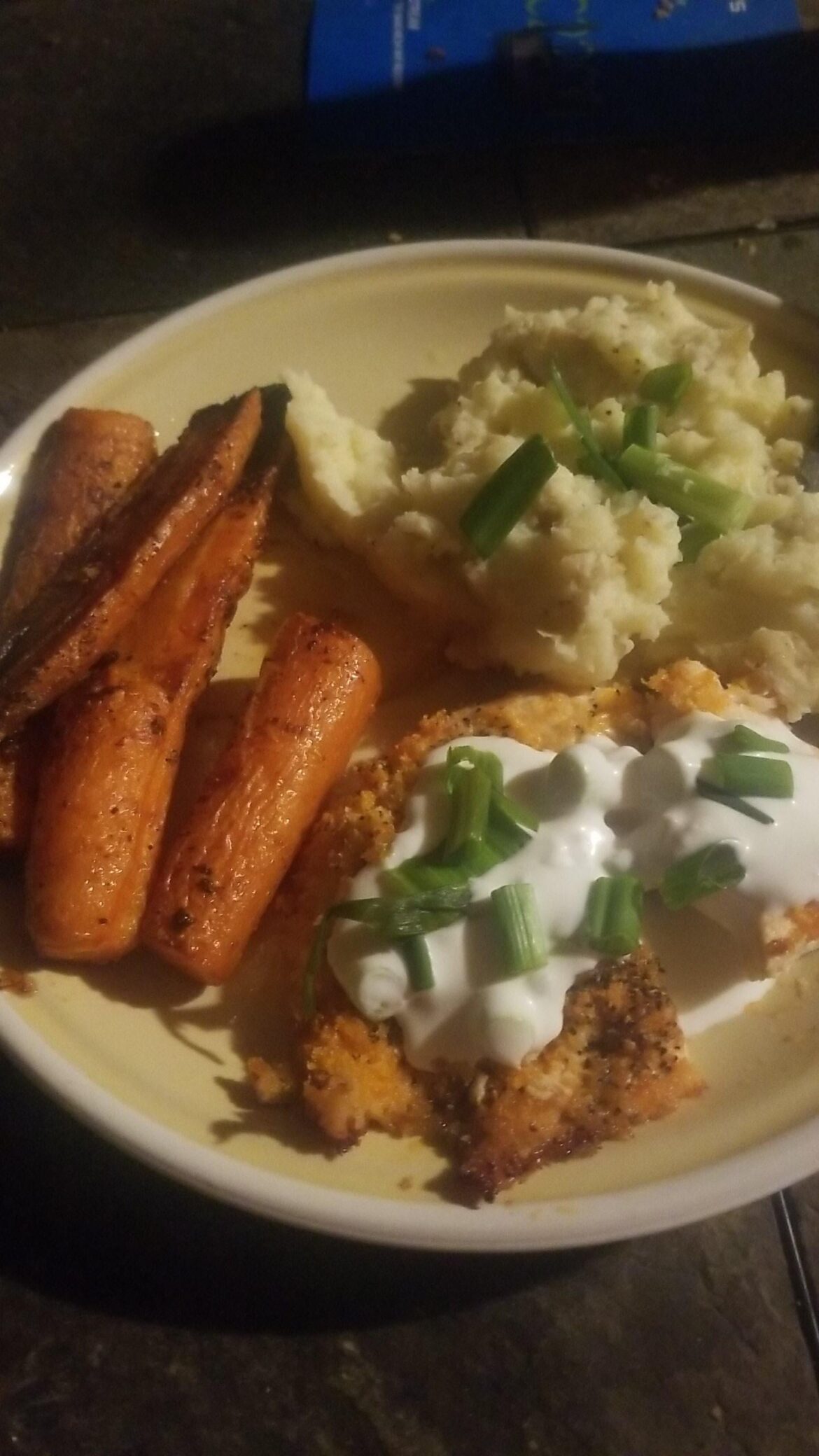 Crispy buffalo spiced chicken Crispy buffalo spiced chicken