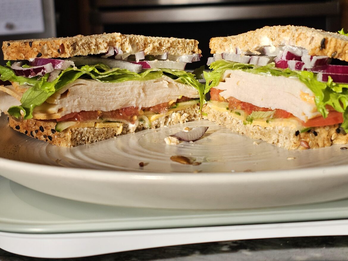 Not sure why, but I really wanted a turkey sandwich for breakfast today.