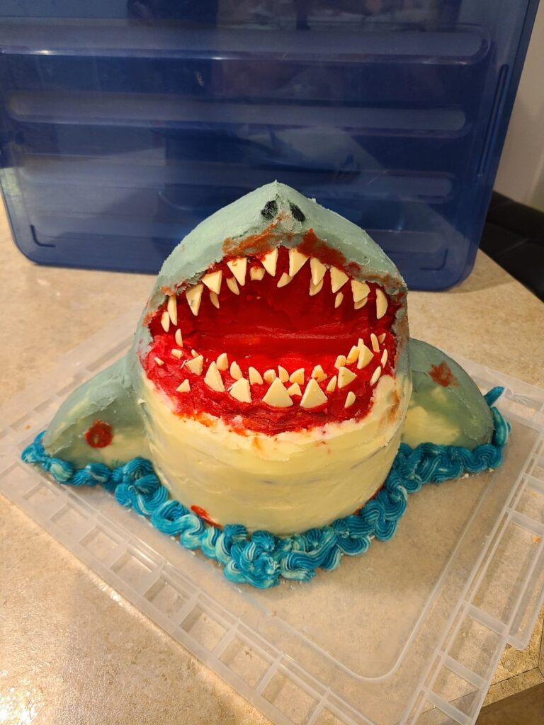 Shark cake!