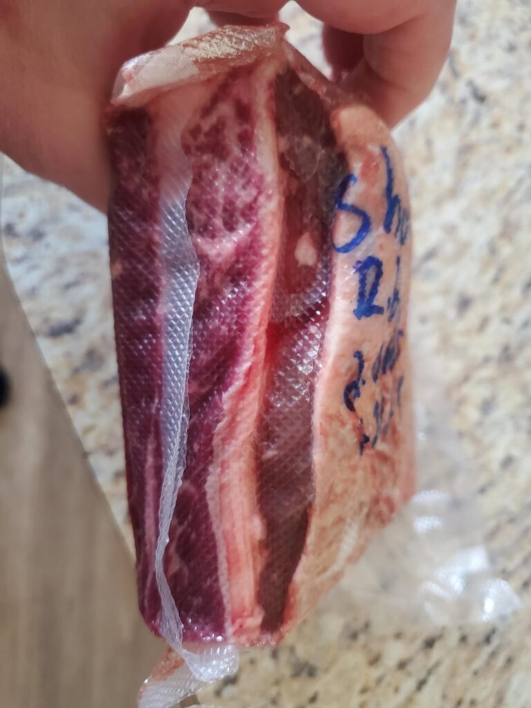 Beef shorts ribs: Is trimming the fat needed