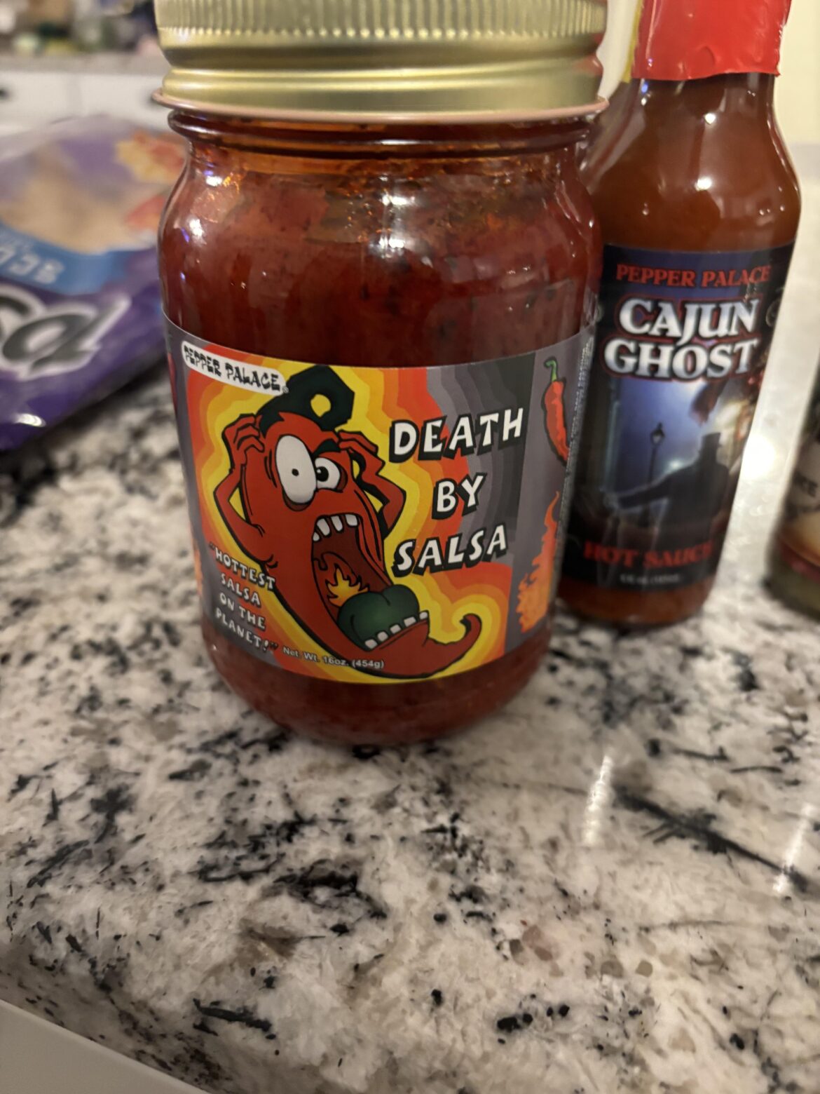 I didn’t realize this was over 4 million SHU when I ate it like normal salsa. Oops.