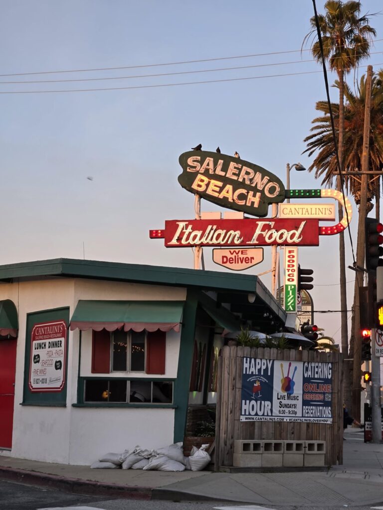 Nighttime shots of neon signs