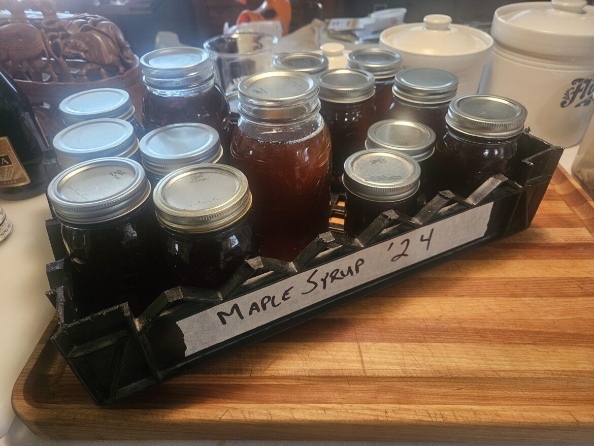 Get yourself a sawed off milk crate