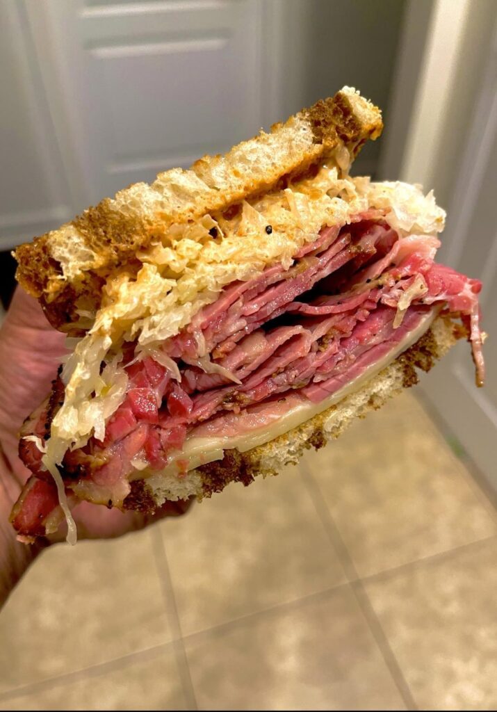 Homemade Reuben