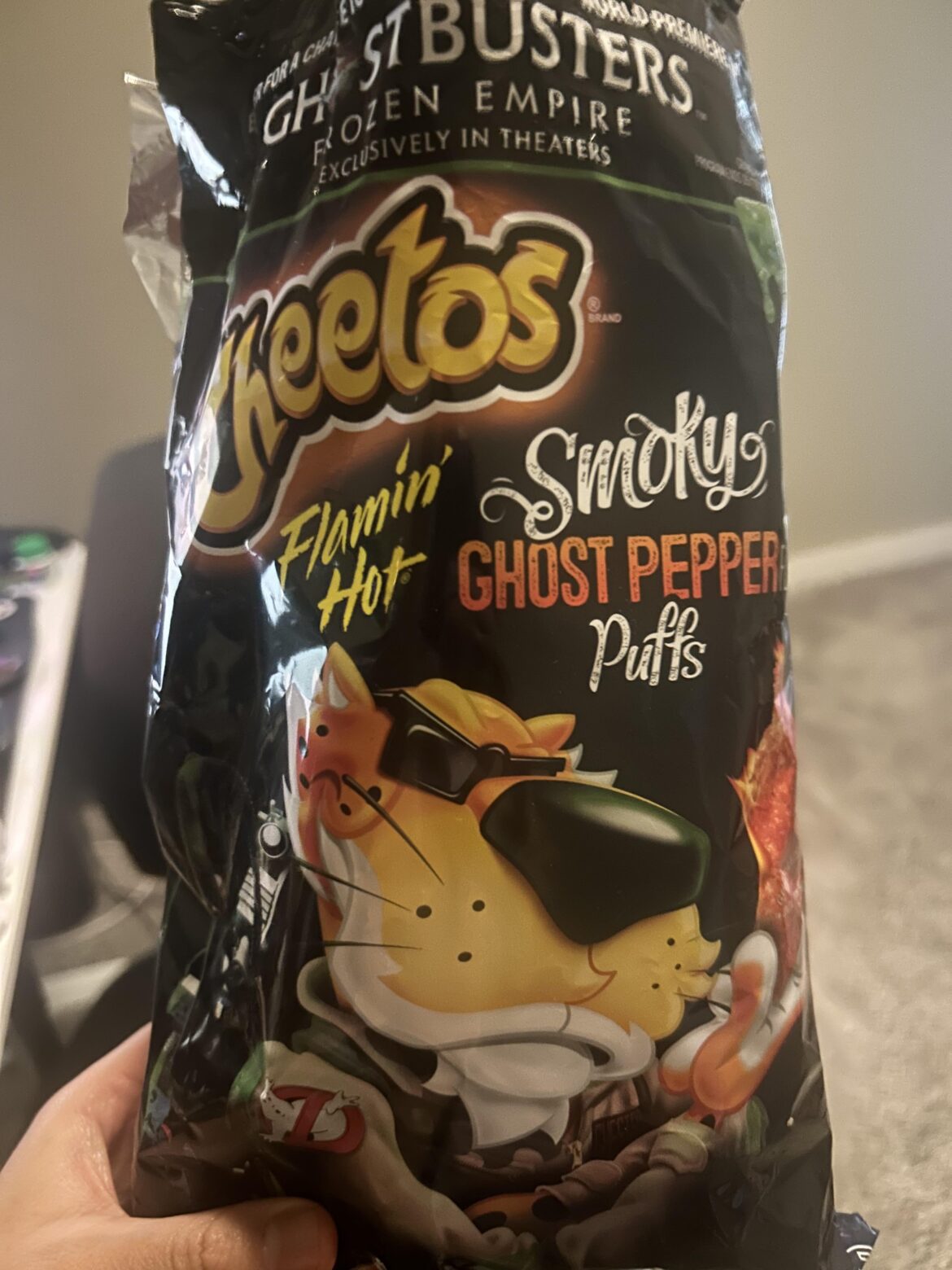 Best hot cheetos puffs I ever had