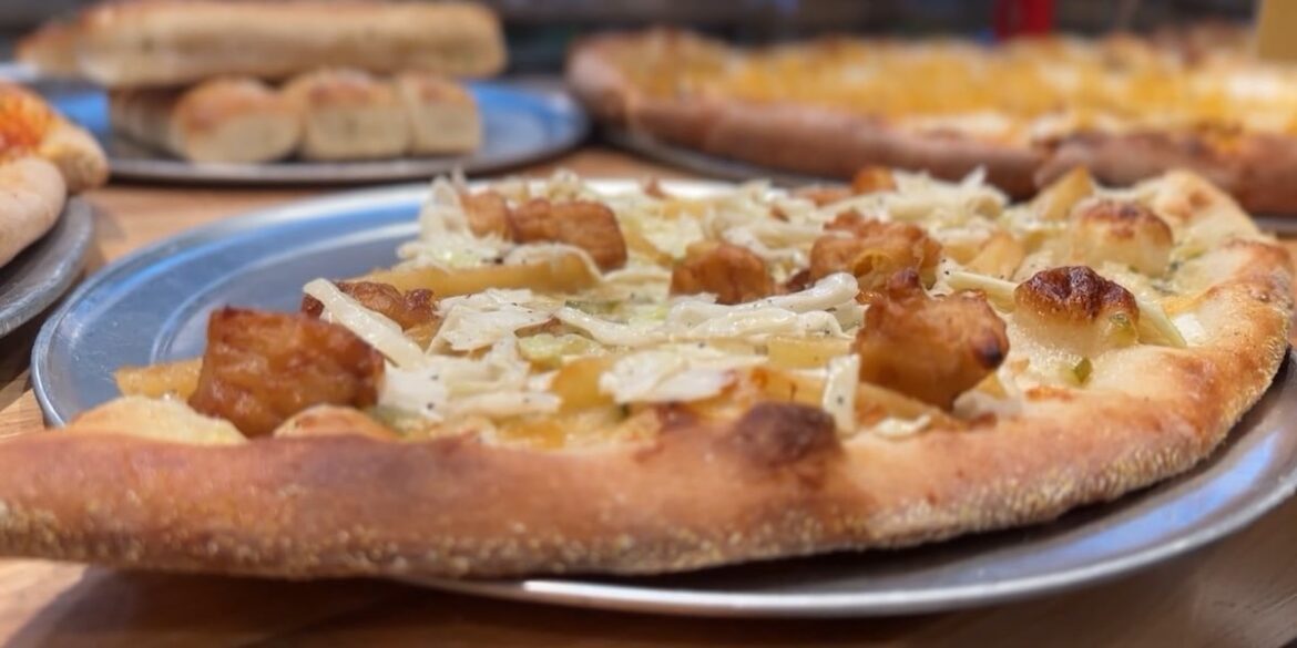 Lent pizza. I'm speechless.