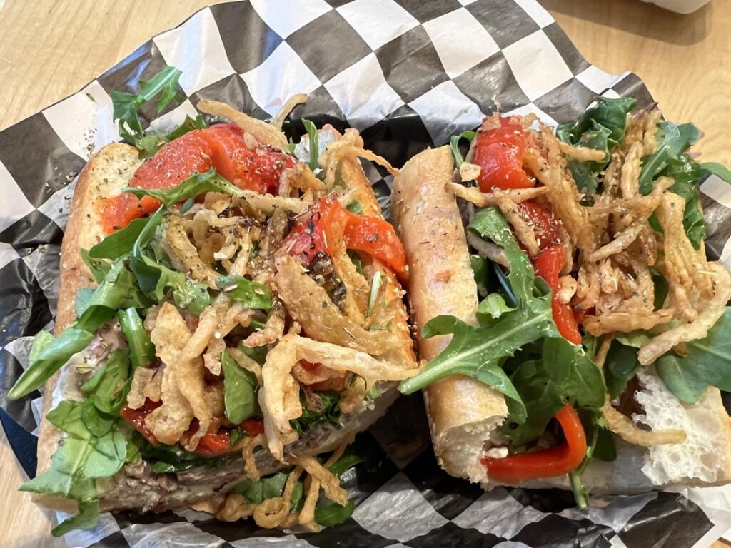 A well-built sandwich