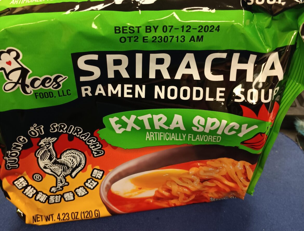 Not very spicy. Tastes horrible