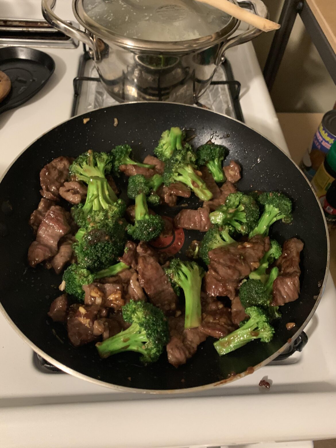 I [cooked] Beef Broccoli