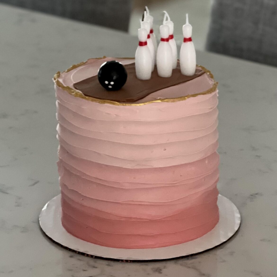 bowling cake :)