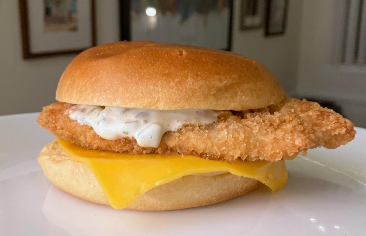 My homemade Filet-O-Fish