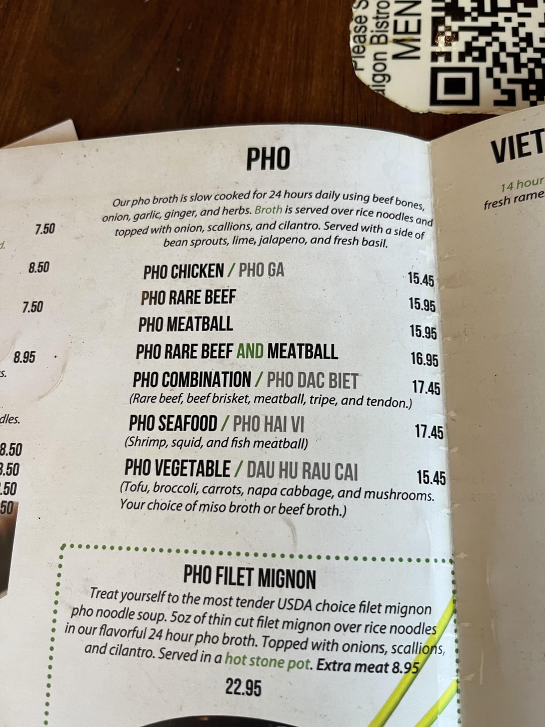 calories in rare beef pho? Dining and Cooking